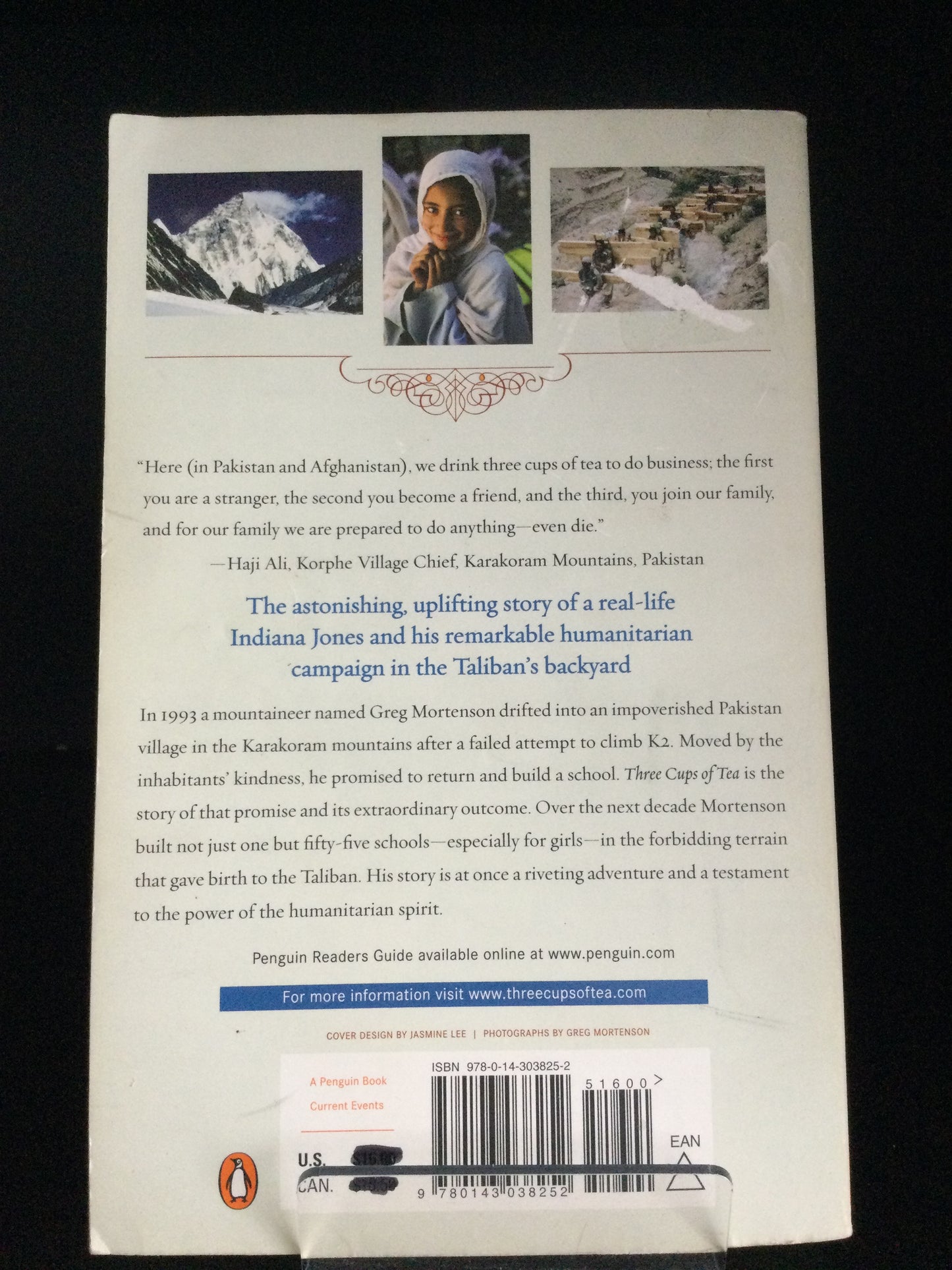 Three Cups of Tea by Greg Mortenson & David Oliver Relin