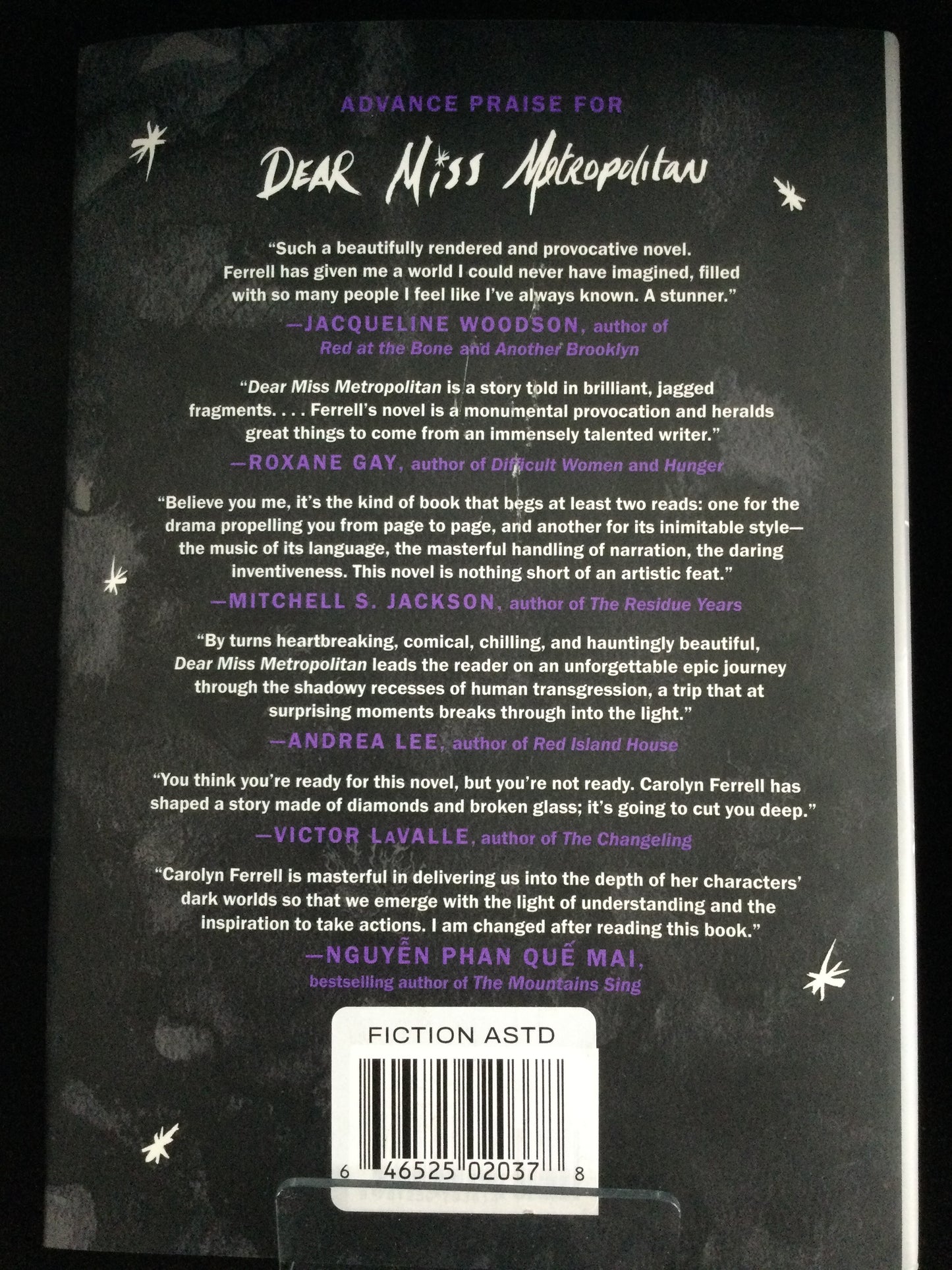 Dear Miss Metropolitan by Carolyn Ferrell