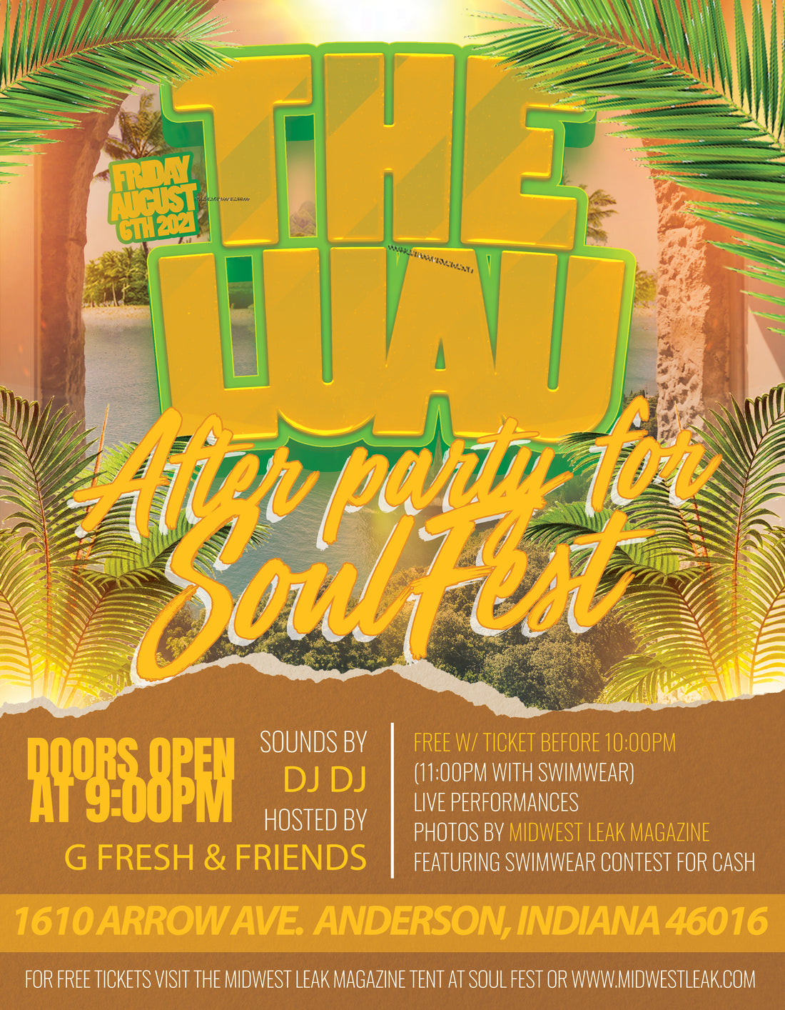 EVENT: The Luau Soul Fest Afterparty