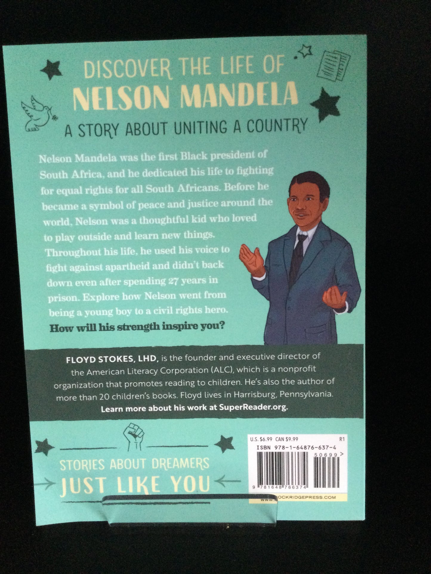 The Story of Nelson Mandela by Floyd Stokes