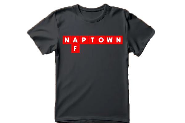 Naptown AF Crossword t-shirt