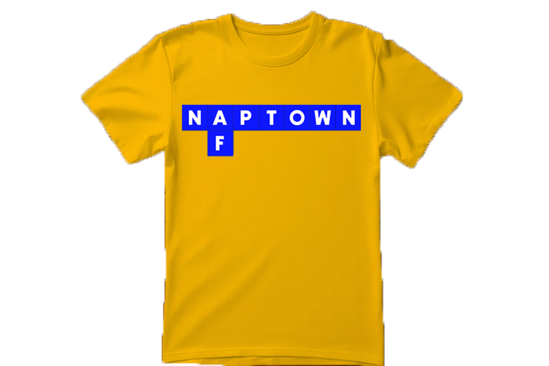 Naptown AF Crossword t-shirt