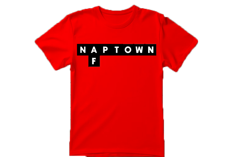 Naptown AF Crossword t-shirt